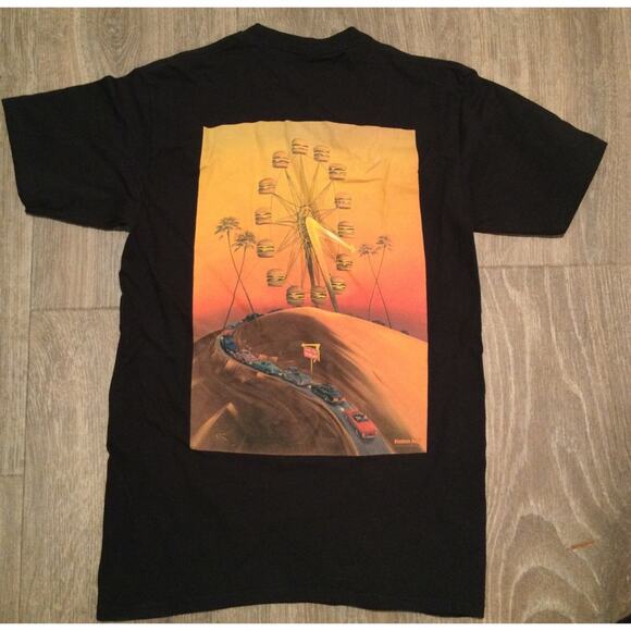 In N Out Burger 70 Year Anniversary Graphic T-shirt Women Small runs X Small - Picture 5 of 5